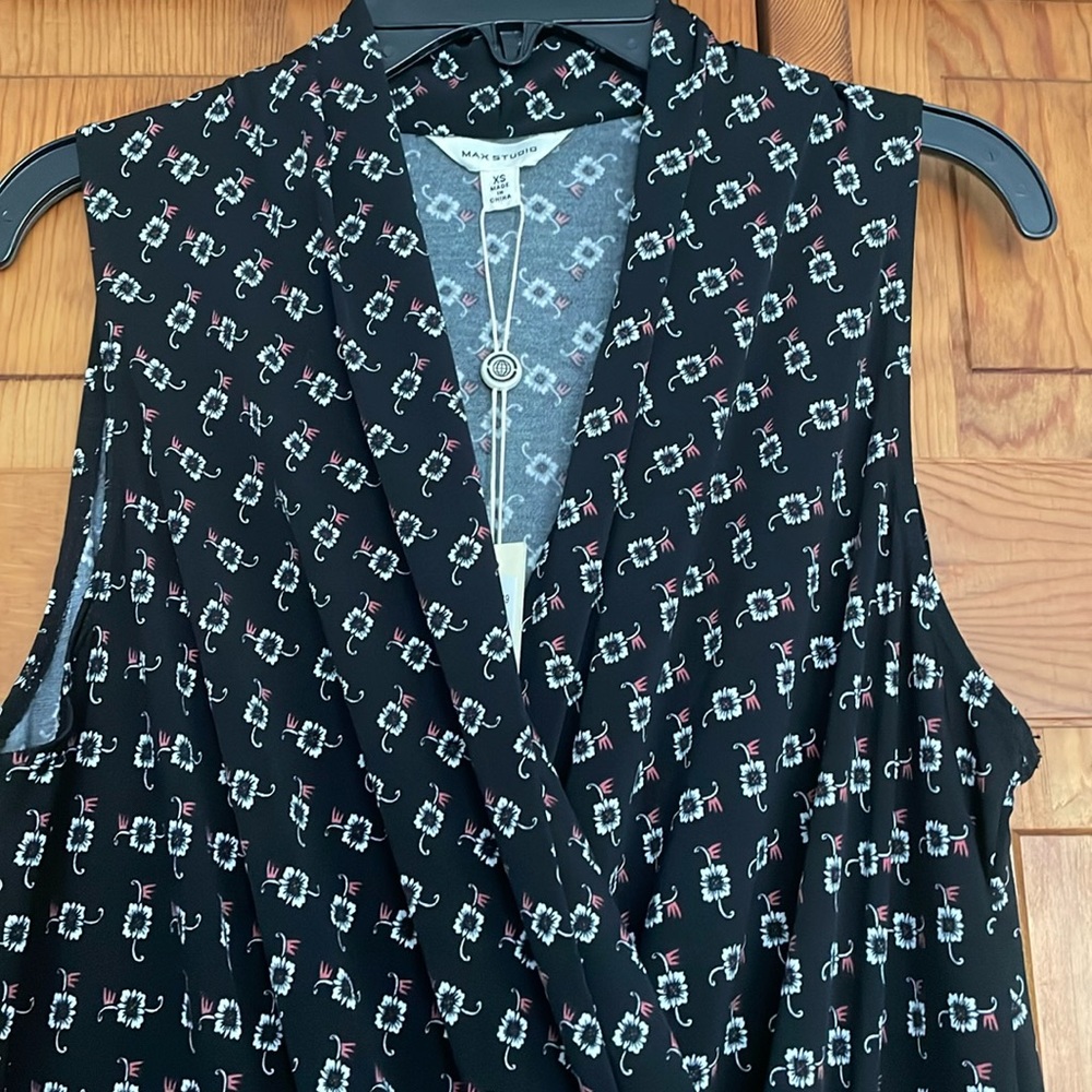 NWT Max Studio Floral Print Jumpsuit